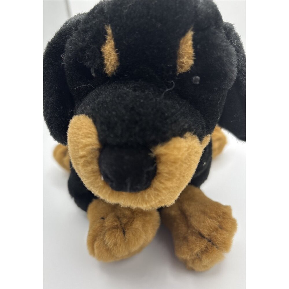 APPLAUSE DAKIN Pampered Pets ROCKY ROTTWEILER Plush Dog Puppy 10" - Picture 2 of 9